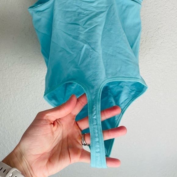 Free People Blue Skinny Strap Bodysuit - Picture 7 of 10